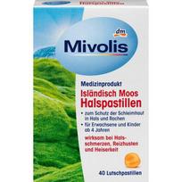 Mibolis Gerklės Pastilės 40vnt.