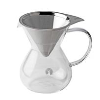 PEARL METAL Captain Stag Coffee Pot & Filter Set Black 800ml UW-3514 gray