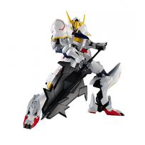 GUNDAM UNIVERSE Mobilusis kostiumas Gundam Geležies kraujo našlaičiai ASW-G-08 GUNDAM BARBATOS apytiksliai. 160 mm ABS&PVC dažyta judanti figūrėlė gray