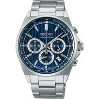 Vyriškas Seiko SBTR033 (SEIKO SELECTION S serijos kvarcinė metalo juosta vyrams) Apvalus laikrodis sidabrinis nerūdijantis