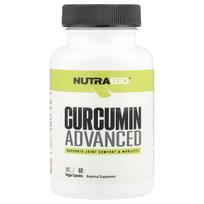NutraBio, Curcumin Advanced, 60 Vegetarian Capsules