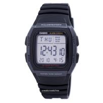 „Casio Youth“ skaitmeninis iliuminatorius W-96H-1BVDF W96H-1BVDF vyriškas laikrodis juoda