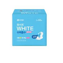 Choose one of five white super absorbent sanitary pads Super Absorbent Large 16P blue