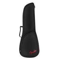 Fender Ukulėlės Gig Bag FU610 Sopraninė Ukulėlė Gig Juodas Krepšys, juoda