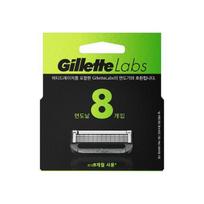 Gillette Labs skutimosi peiliukai, pakuotėje 8, 1 pakuotė, Korėjos skutimosi peiliukai green