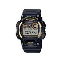 Casio Super Illuminator Quartz Stainless Steel and Resin Black Men's Watch, Color (Model W-735H-1 A2VCF) juoda