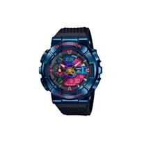 Casio Bearbrick Collaboration Shanghai Night Blue Phoenix Trendy Cool Quartz Movement Watch Women watch GM-110SN-2ADR Multicolor Dial blue