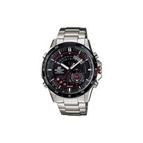 CASIO vyriškas EDIFICE juodas laikrodis ERA-200DB-1AV ERA-200DB-1AV Black Dial black