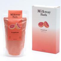 Milkway Pearl Bath Salt, Grapefruit Flavor Grapefruit 200g beige
