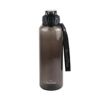 GRANDTIES Vandens Tritan Sportinis 1500 ml Vandens Nuimamas Silikoninis Tritan Nepraleis Net Kai Yra Su Vienu Paspaudimu Indaplovė Klubas Plastikinis Butelis, black