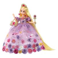 Takara Tomy Licca-chan Lėlė LD-31 Fantazijos Princesė Gėlė Ilgais Plaukais Licca-chan Apsirengimo Žaislas Amžius 3+ beige