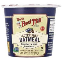 Bob's Red Mill Oatmeal Cup - Blueberry + Hazelnut 71g (2.5oz) beige