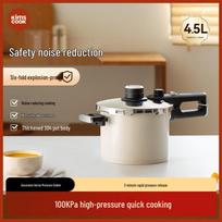 Kims Cook 304 Stainless Steel Pressure Cooker beige