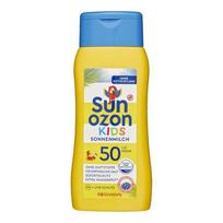 ROSSMANN Sun Ozone Vaikų apsauginis kremas nuo saulės SPF50+ 200ml yellow