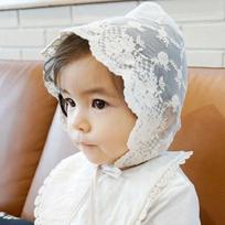 Chaney Bonbon Rose Bonnet, korean baby products gray