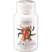 Synergy Natūrali Ekologiška Spirulina 500mg 100t