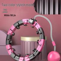 Smart Weighted Fitness Hula Hoop brown