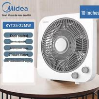 Midea Silent Power-Saving Desk Fan gray