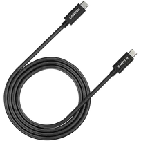CANYON UC-44 laidas, U4-CC-5A1M-E, USB4 TYPE-C į TYPE-C 40G 1m 5A 240W su E-MARK, CE, ROHS, juodas