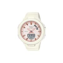 Casio BABY-G casual trendy pedometer Bluetooth function quartz movement resin strap Japanese and Korean watch women's watch pink dial BSA-B100CS-7AJF rožinė