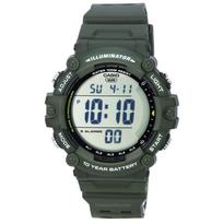 „Casio“ standartinis skaitmeninis kvarcinis laikrodis AE-1500WHX-3A AE1500WHX-3 100M vyriškas laikrodis juoda