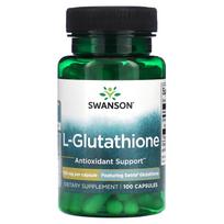 Swanson, l-glutationas, 100 mg, 100 kapsulių