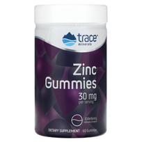 Mikroelementas, cinko guminukai, šeivamedis, 30 mg, 60 guminukų (15 mg vienoje guminukoje)