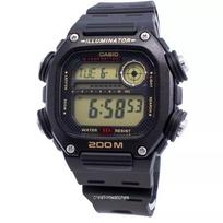 Casio DW-291H-9AV Quartz 200M vyriškas laikrodis juoda