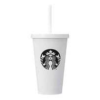 Logotipas Šaltas Gėrimas Termosas Matinis Baltas 473ml Starbucks starbucks Starbucks 2020 balta