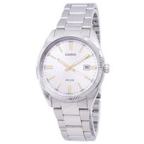 Casio Enticer analoginis MTP-1302D-7A2VDF MTP-1302D-7A2V vyriškas laikrodis balta