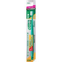 Sunstar GUM. Gum Plus dantų šepetėlis #066 3 eilės itin kompaktiškas  Paprastai sergant periodonto liga dantų šepetėliais švelniai apibrėžkite dantenų liniją šepetėlio galiuku t