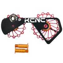KCNC Plento Didesnio Skersmens Pavarų Varantysis Narvas Shimano Ace SK2259 Ultegra/Dura 6700/6770/6800/6870/7900/7970/9000/9070, Raudonas, KOT32-R, black