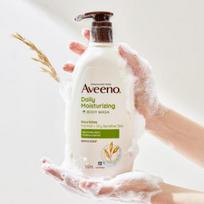 Aveeno kasdienis drėkinamasis kūno prausiklis 532 ml beige