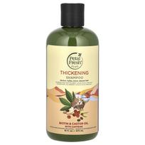Petal Fresh, Pure, Plaukus stiprinantis šampūnas, su biotinu ir ricinų aliejumi, kofeinu, 16 fl oz (475 ml) beige