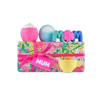 [Lush] Mom - Mother's Day 4-Piece Bath & Body Gift Set blue