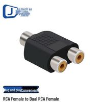 RCA 1-to-2 Audio Video Splitter Adapter