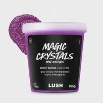 Lush Magic Crystals 625g - Kūno šveitiklis black