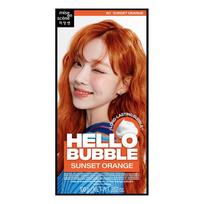 Mise-en-scène hello bubble hair dye, sunset orange, 1 piece beige