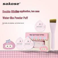 Sakose Beauty Blender & Powder Puff Gift Set