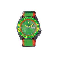 SEIKO Automatinis Mechaninis Laikrodžio Mechanizmas Nailono Dirželis Vyriški Laikrodžiai Žalias Ciferblatas SRPF23K1 BLANKA SRPF23K1 BLANKA Green Dial green