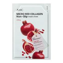 AHC Micro Red Collagen Non-Slip Mask Sheet 1 Sheet white