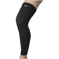 MIZUNO Volleyball Knee Supporter Super Long Type V2MYA011 Black x White 1 Piece (No Pad/Unisex) black