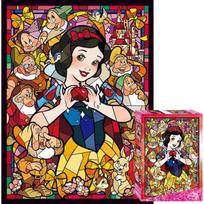 Disney Princess Snow White Metallic Hologram Mini Jigsaw Puzzle TP08-022, 800 pieces, mixed colors Jigsaw Puzzle, Childrens Games, Educational Toys black