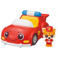 TAKARA TOMY Go! Go! Beakles Talking Beakles Let's and Brun Set red