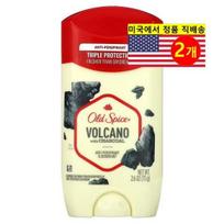 Old Spice Men's Deodorant Antiperspirant Deodorizing Volcano Charcoal, 2 packs, 73g beige
