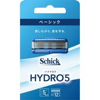 sic japan sic hydro Hydro 5 Basic Atsarginės kasetės 12 vnt. Vyriškos atsarginės kasetės Skustuvai vyrams Būkite atsargūs, kad nesusižeistumėte keisdami th
