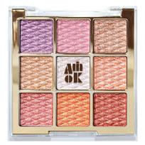 Amiok Soft Clay Beam Shadow Palette, Twinkle Pastel, 1 piece brown