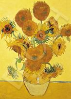 EPOCH 2000 Super Small Piece Jigsaw Puzzle World Painting Sunflower (38x53cm) 54-228 Glue Included Spatula Included Score Ticket Included EPOCH multi