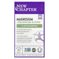 New Chapter, Magnis + Selenas ir Cinkas, 30 veganiškų tablečių