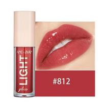 Lip Gloss Moisturizing Mirror Shimmer Pearl Liquid Lipstick Tint Waterproof Long Lasting Lip Glaze Sexy Lips, 12, 12 812, 1 Piece brown